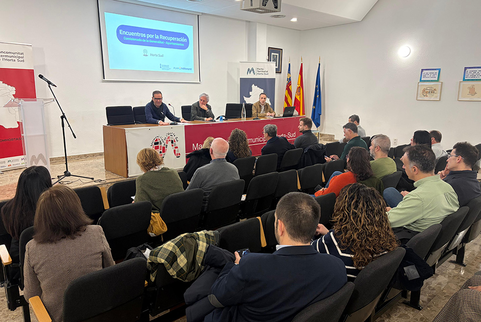 La Mancomunitat demana celeritat en la construcció dels col·legis afectats per la Dana