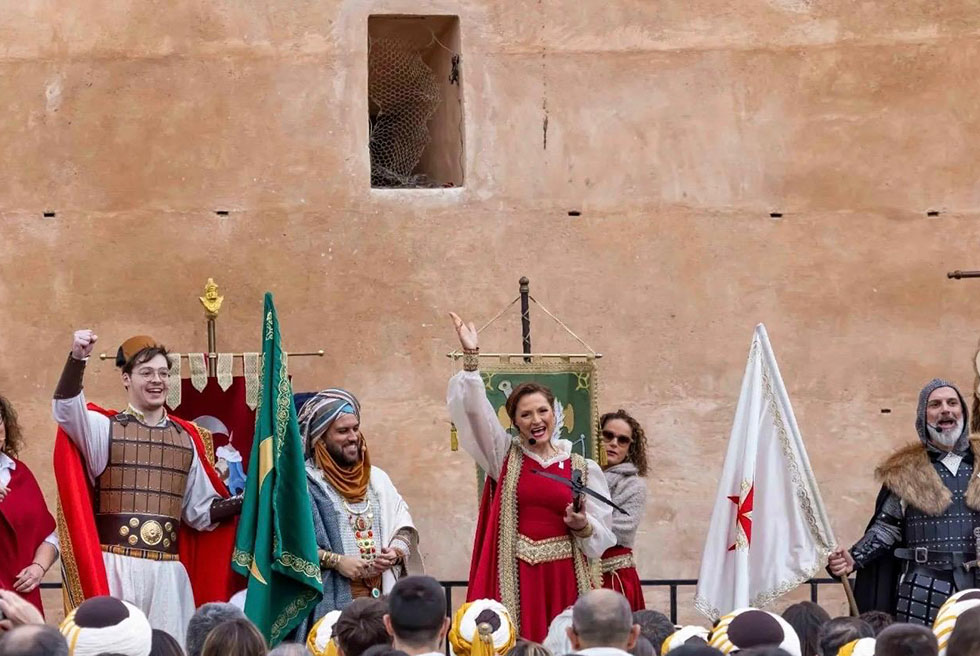 Tot preparat per a celebrar el Mi Any dels Moros i Cristians