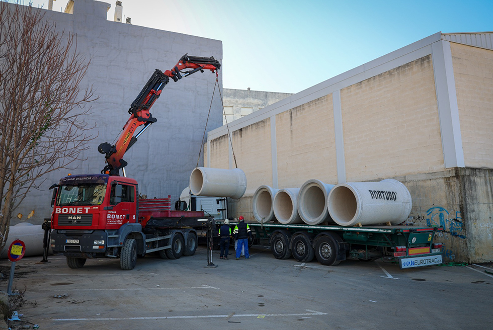 La reposició del col·lector Nord desbloquejarà la reconstrucció del carrer Barranc de l’Horteta