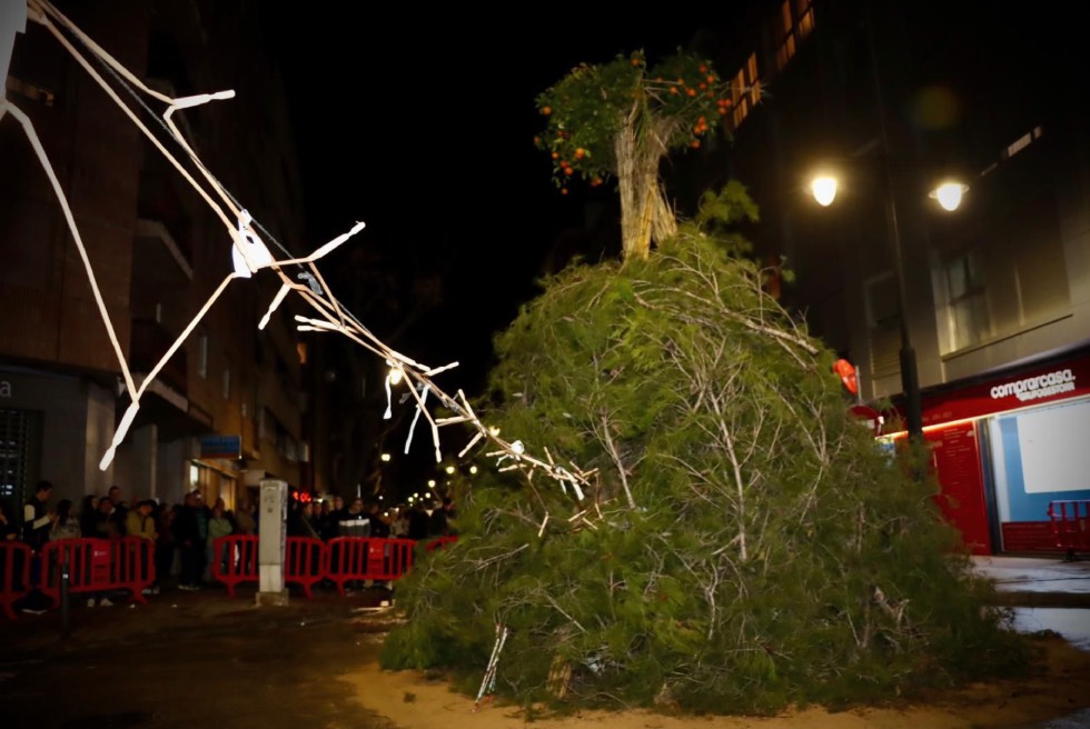 Torrent crema la Foguera de Sant Antoni