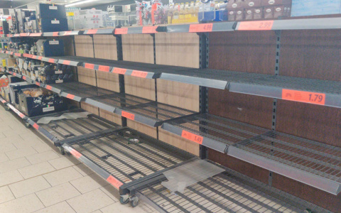Supermercat buit en Milán