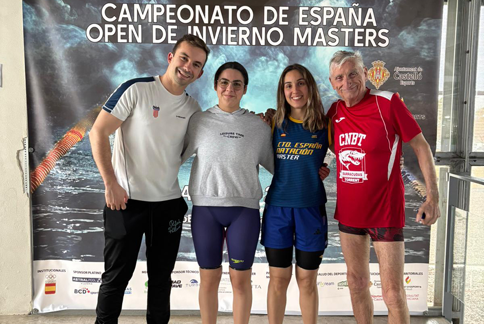 Els torrentins Miguel Vidal i Rafa Pallares sumen l'or en el Nacional Màster d'hivern 2026