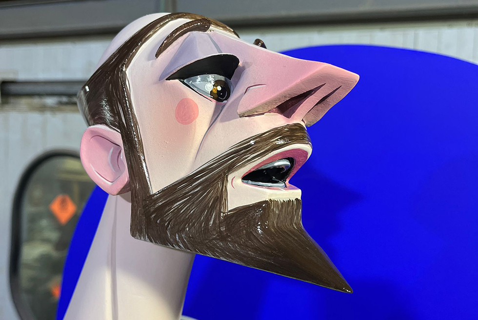 Cronista presenta els seus ninots accessibles