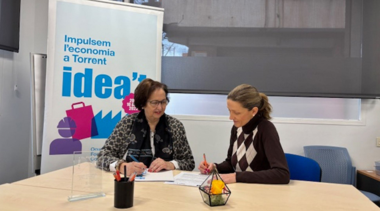 Torrent reforça la seua estratègia d'ocupació amb un nou conveni entre IDEAT i el Moviment per la Pau