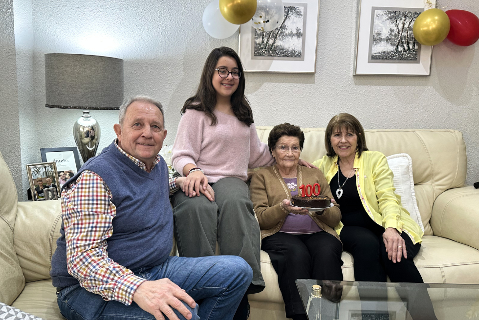 Elvira, 100 anys plens de vitalitat