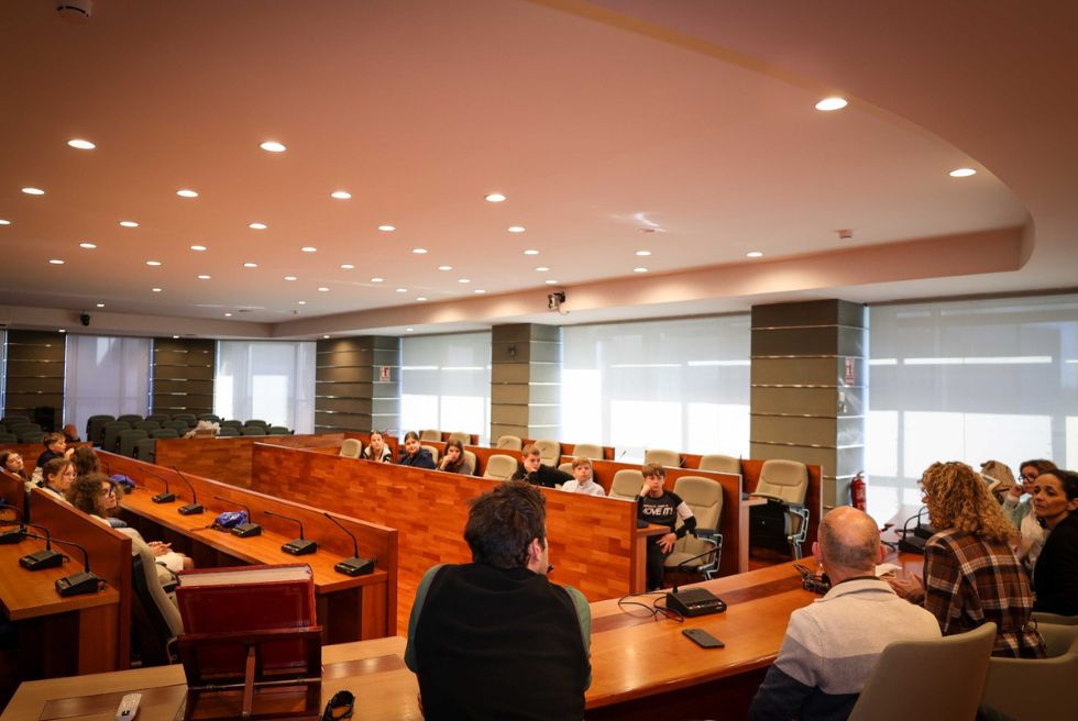 Torrent rep a estudiants portuguesos i del CEIP Miguel Hernández en un intercanvi educatiu del programa Erasmus