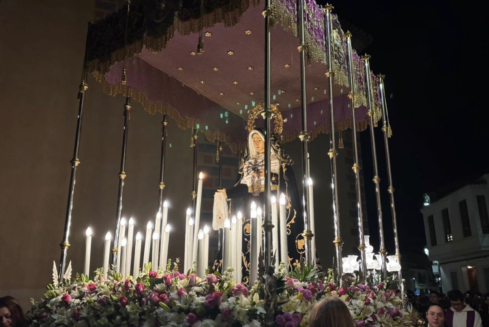 La processó de la Mare de Déu dels Dolors inicia la Setmana Santa