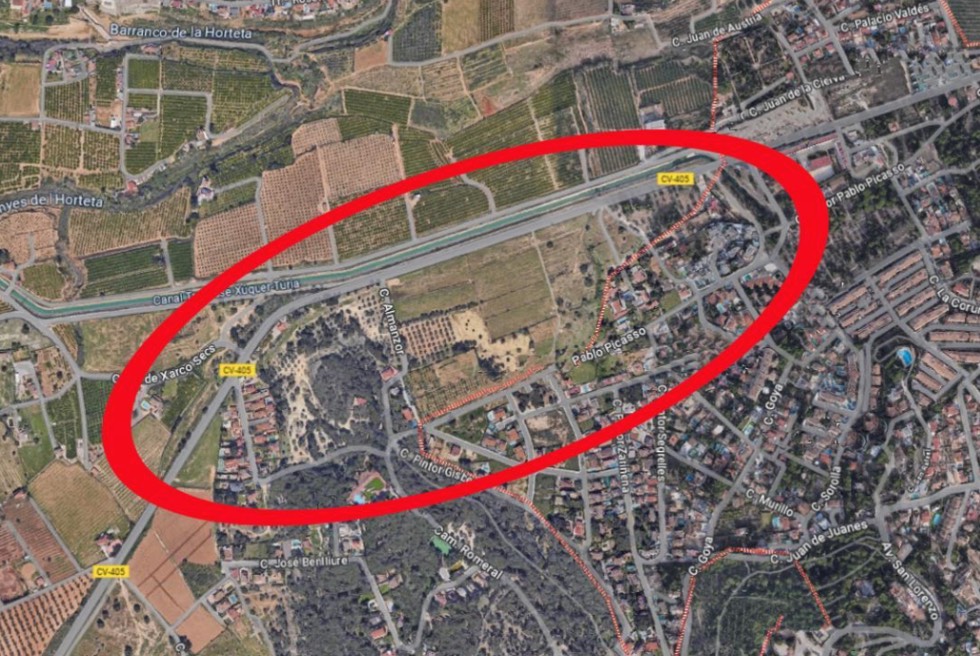 Ixen a subasta set parcel·les urbanitzables a El Vedat valorades en 1,8 milions d’euros