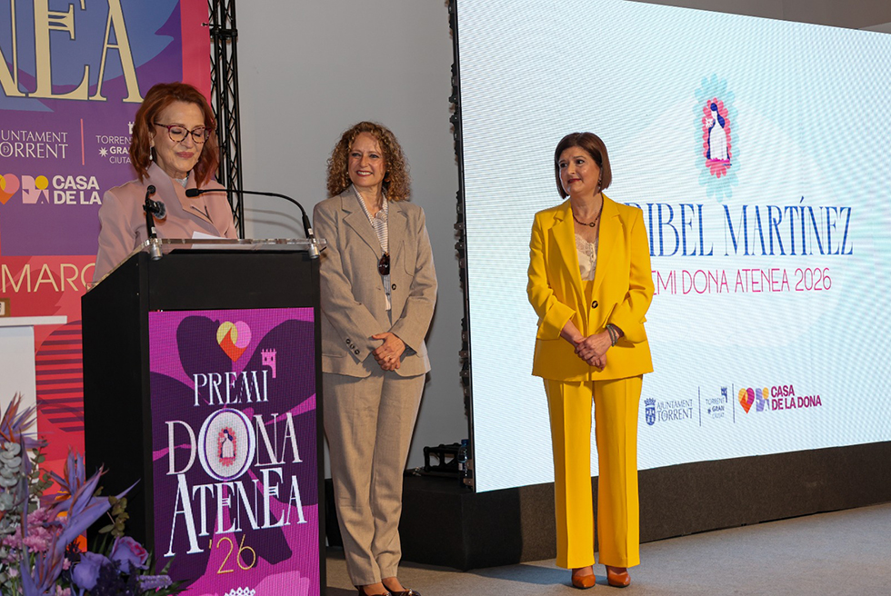 Maribel Martínez, Premi Dona Atenea 2026 per la seua trajectòria artística