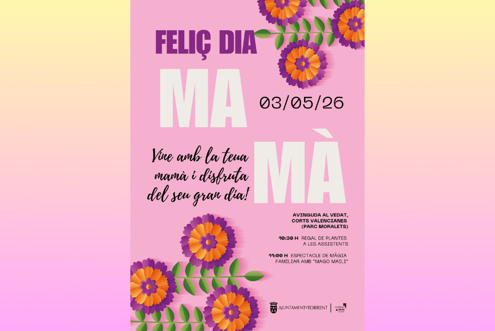 Torrent celebra el Dia de la Mare amb una jornada festiva