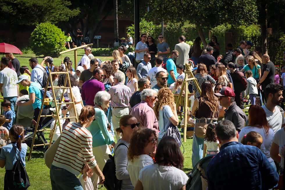 L'Hort de Trénor es vist de Primavera