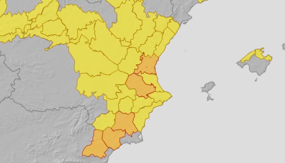 Torrent en alerta taronja tempestes i pedra