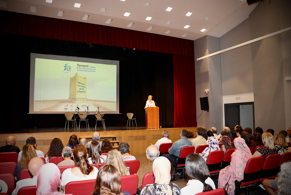 L'Ajuntament acull una jornada pel Dia Internacional de la Convivència en Pau