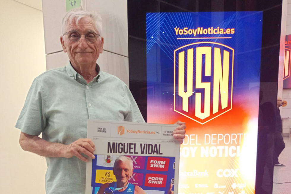 Miguel Vidal, entre els 150 millors esportistes de la Comunitat Valenciana