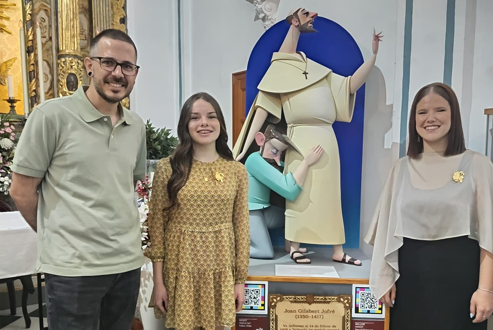 El Ninot del Pare Jofré ja es troba en la Capella del Capitulet