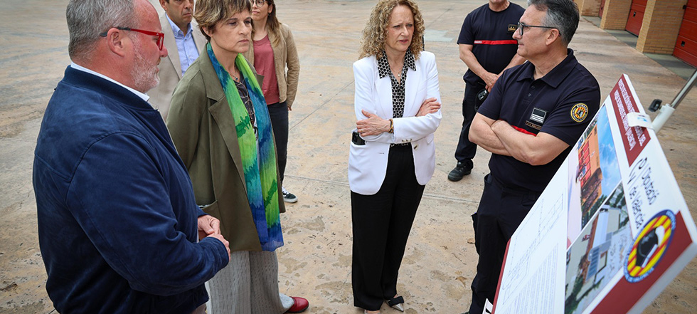 Presentat el projecte de reforma del Parc de Bombers de Torrent