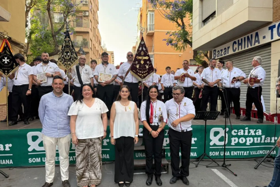 La música recapta 1.000 euros per a Càritas en el IX Certamen de Bandes de la Santa Cena