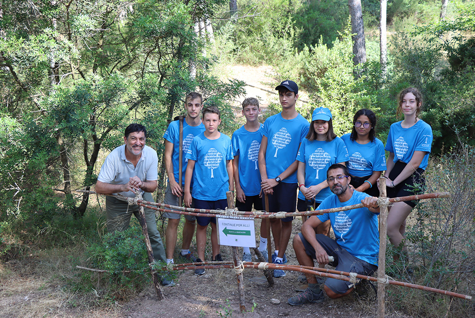 El voluntariat ambiental jove 'Torrent Verd' encara la seua recta final