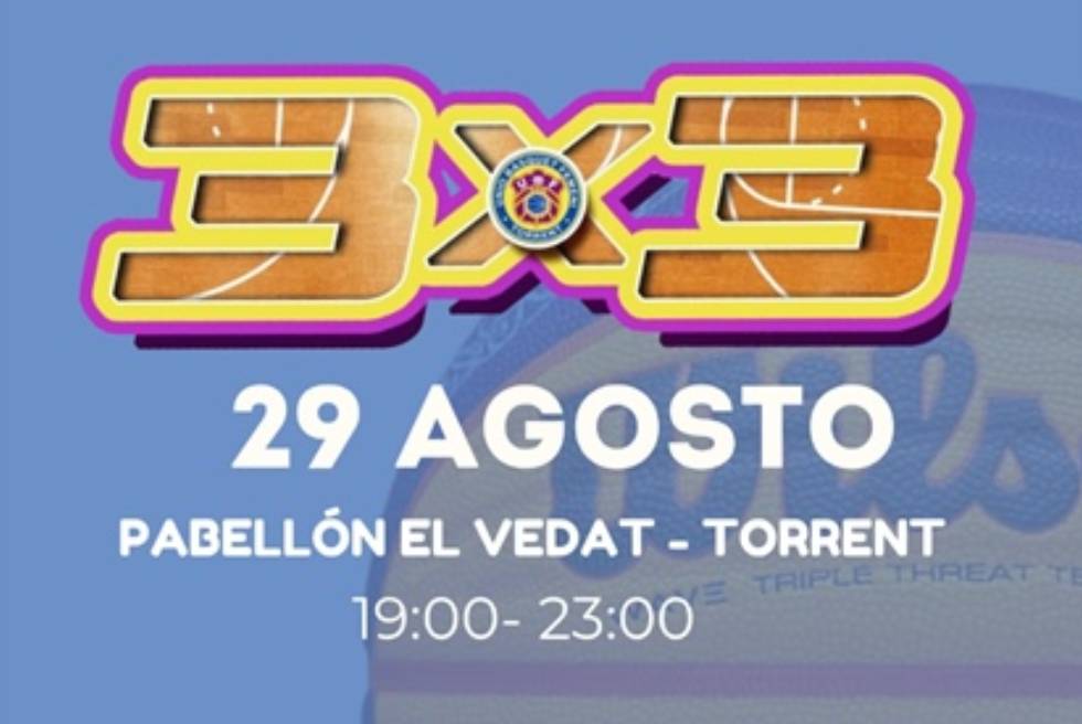El pavelló El Vedat acull el torneig 3×3 Sénior de bàsquet