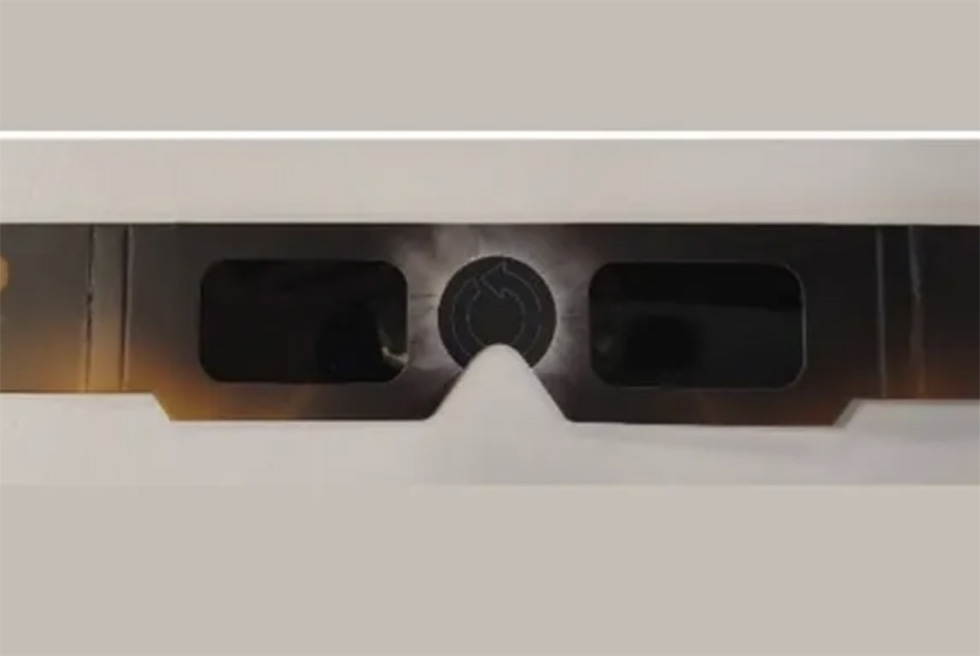 Retiren sis models de ulleres per a veure l’eclipsi per risc de lesions oculars
