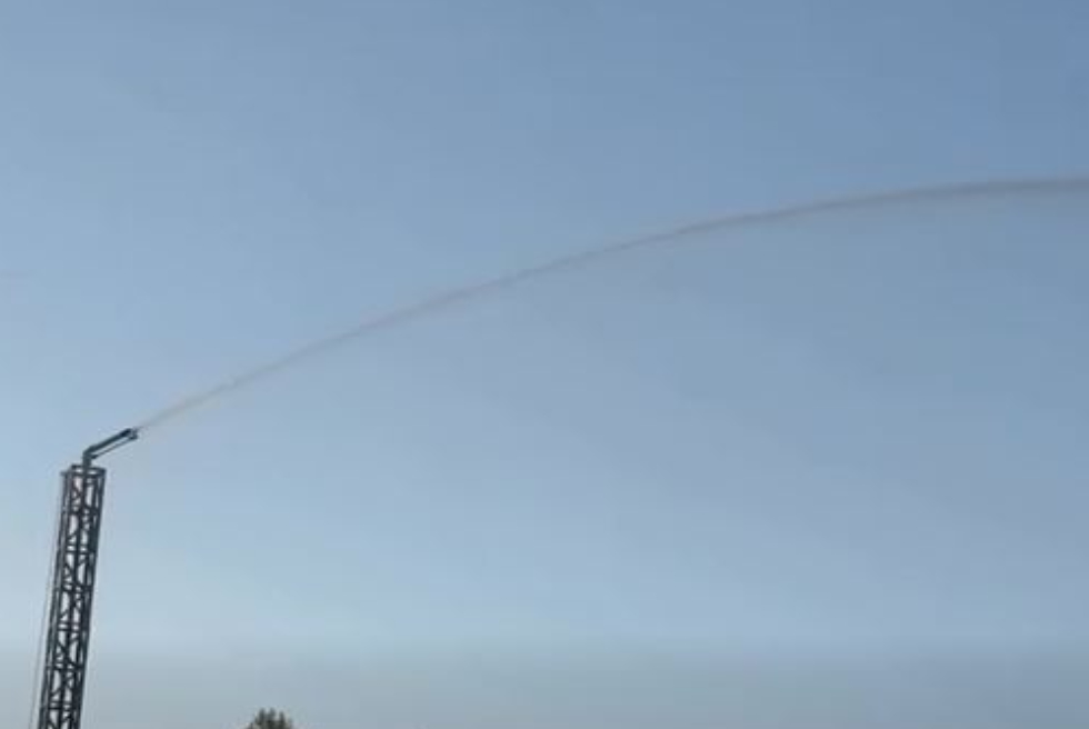 Activats els canons d’aigua del Vedat davant l’alerta roja per calor extrem