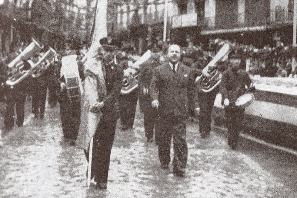 Una banda de Torrent actuà al Palau de Montjuic