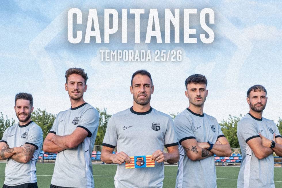 El Torrent CF designa els cinc capitans per a la temporada 2025/26