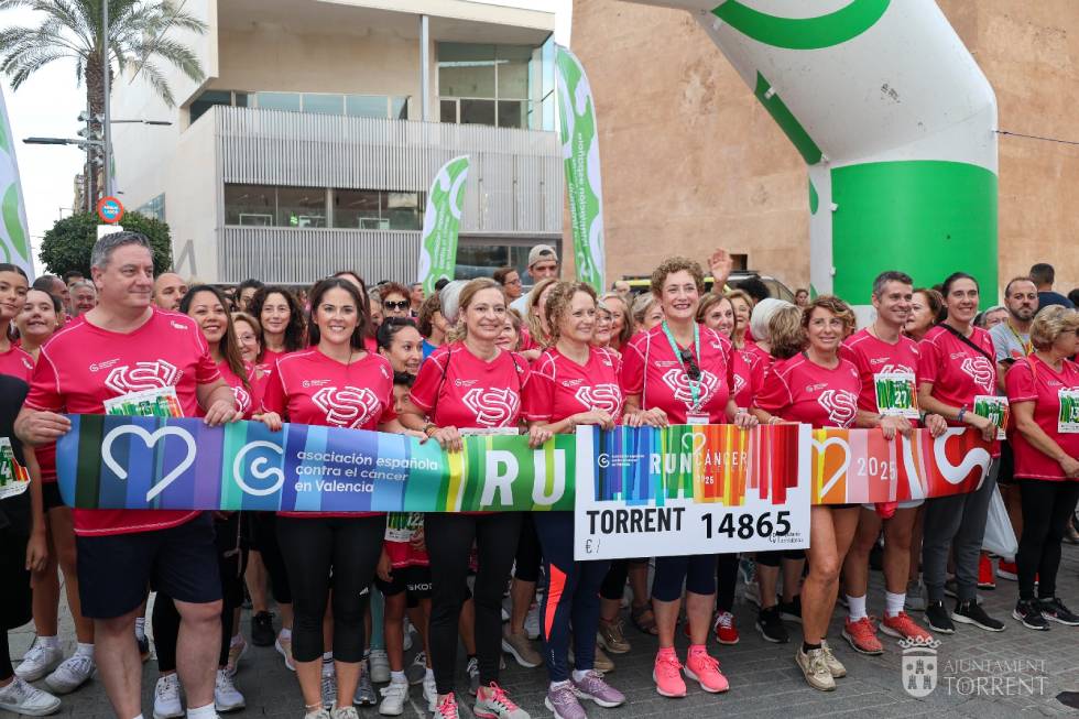 Torrent recapta 14.873 € en la RunCáncer By Familia Martinez 2025