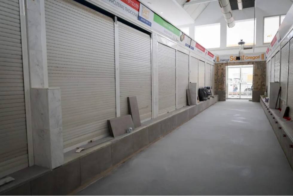 El Mercat Sant Gregori reobrirà el 16 de setembre després de la seua remodelació