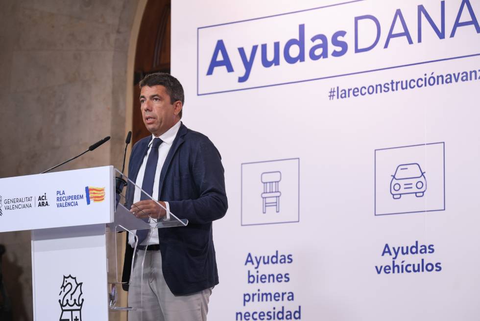 La Generalitat anuncia un nou paquet d’ajudes de 350 milions per als afectats per la DANA