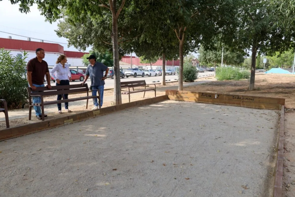 L'Ajuntament adequa l'àrea de petanca del Mas del Jutge i planeja ampliar les seues instal·lacions