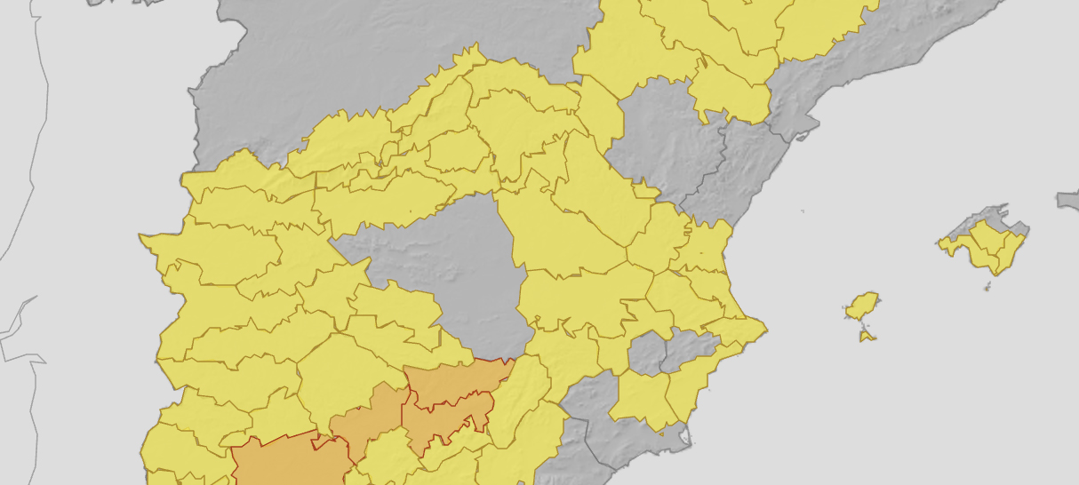 Alerta groga per calor abans del canvi