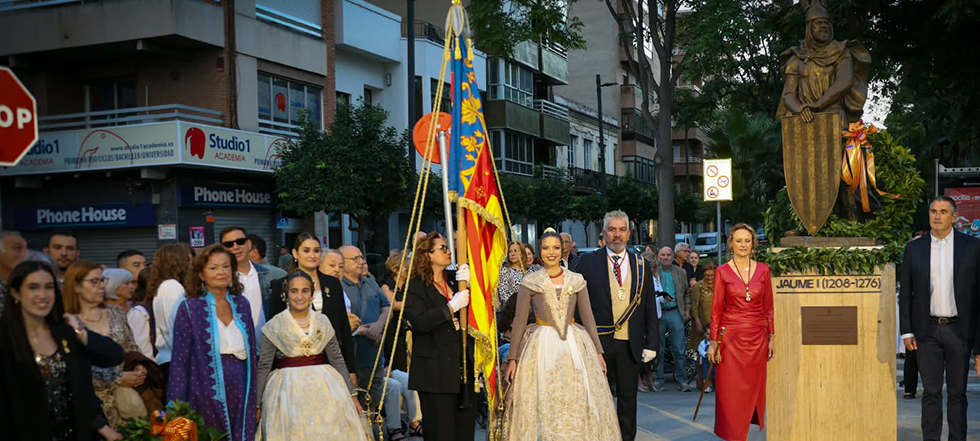 Torrent celebra el 9 d'octubre amb homenatge a Jaume I