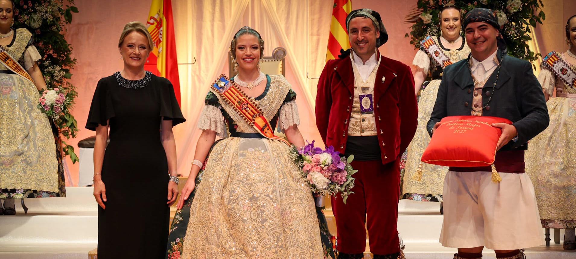 Amparo Taberner, exaltada com a Fallera Major de Torrent 2027