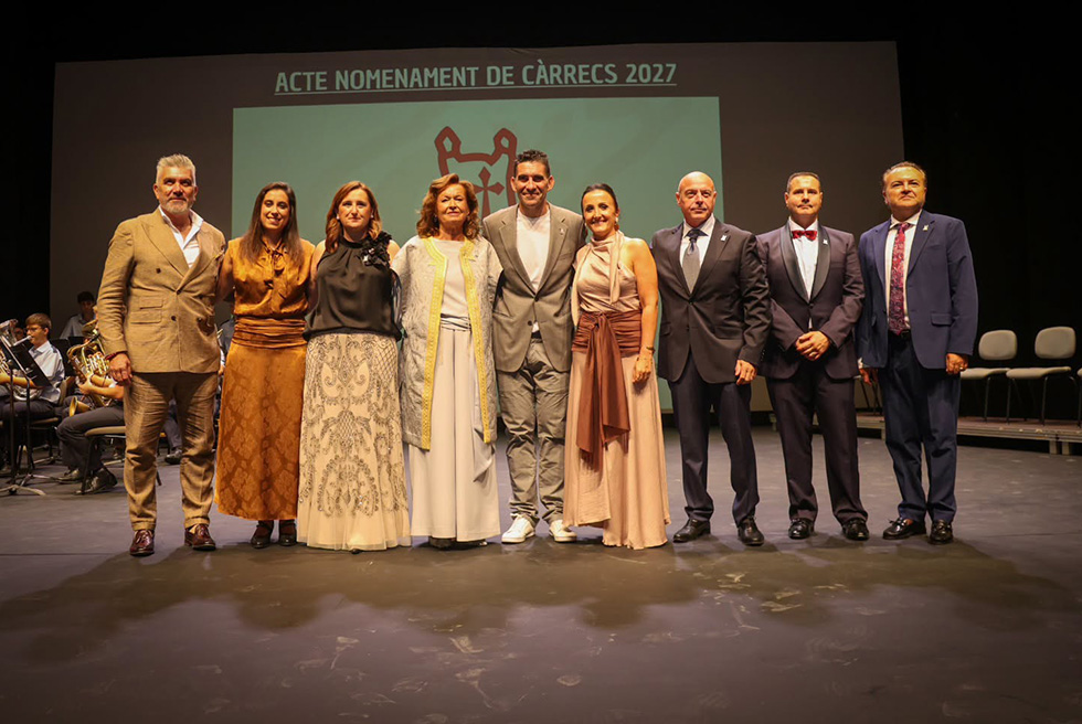 Torrent presenta als nous càrrecs de Moros i Cristians per a 2027