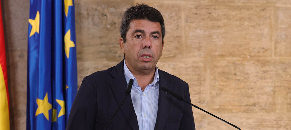 Carlos Mazón anuncia la dimissió com a president de la Generalitat