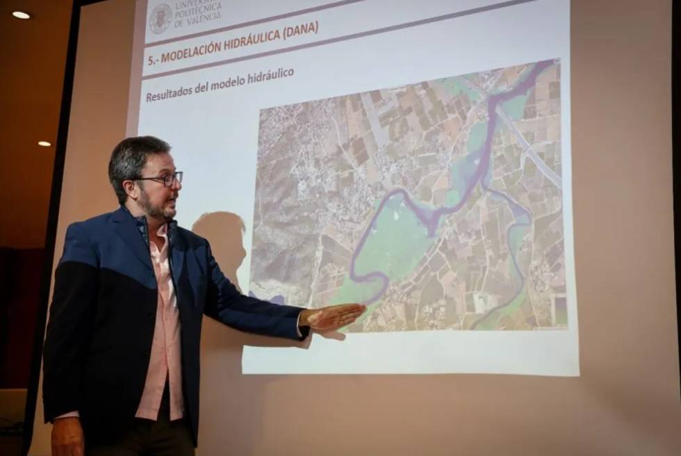 Un informe revela que la DANA va arribar a 7.700 m³/s a Torrent i altera el risc d'inundació en diversos barrancs