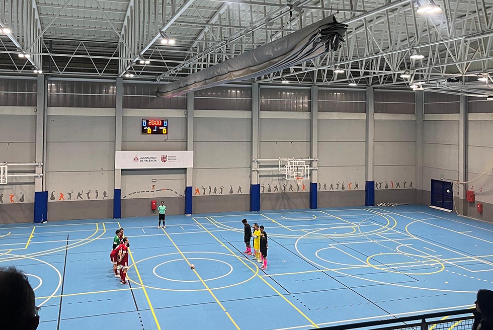 L'Hispànic empata a dos en el camp de l'Algirós