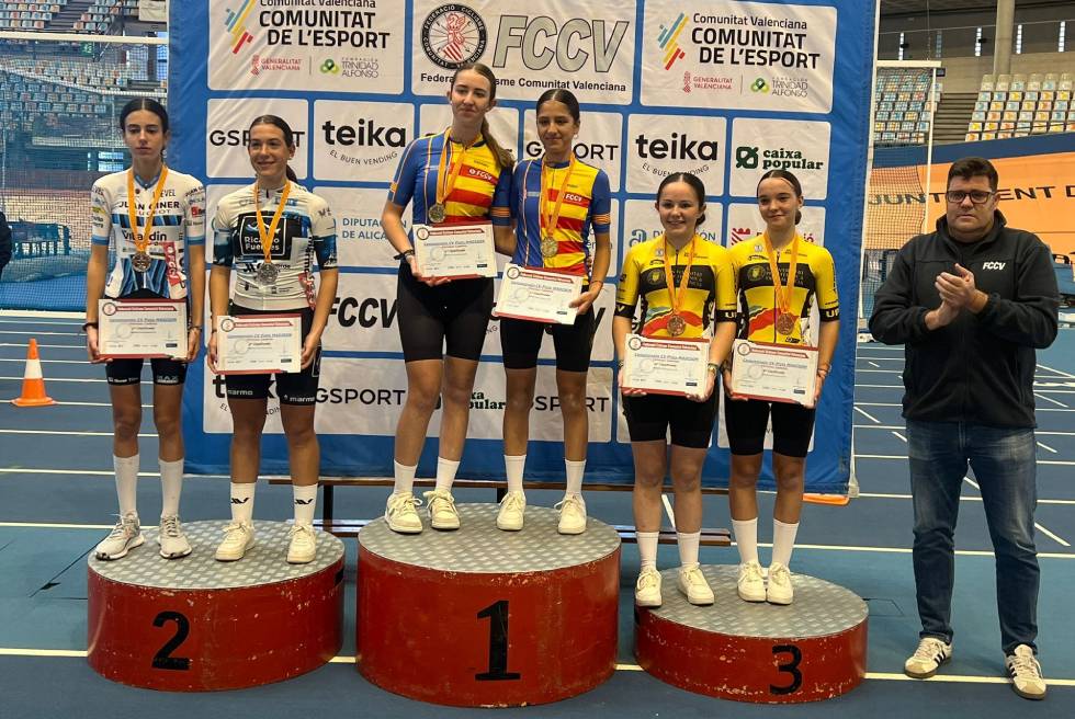 La torrentina Nara Gómez es proclama campiona autonòmica de Madison