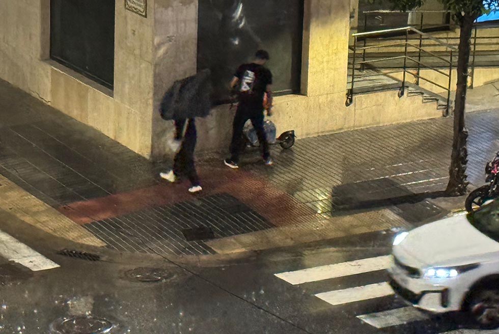 Una forta tempesta deixa 10 litres per metre quadrat