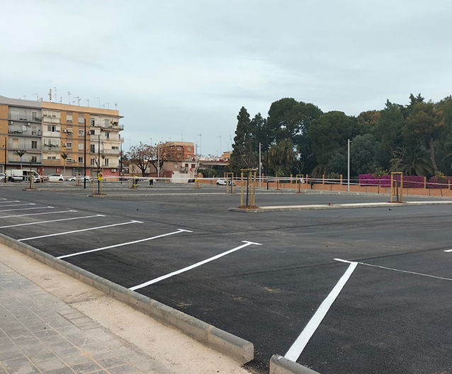 La ciutat compta amb 450 noves places d’aparcament gratuïtes