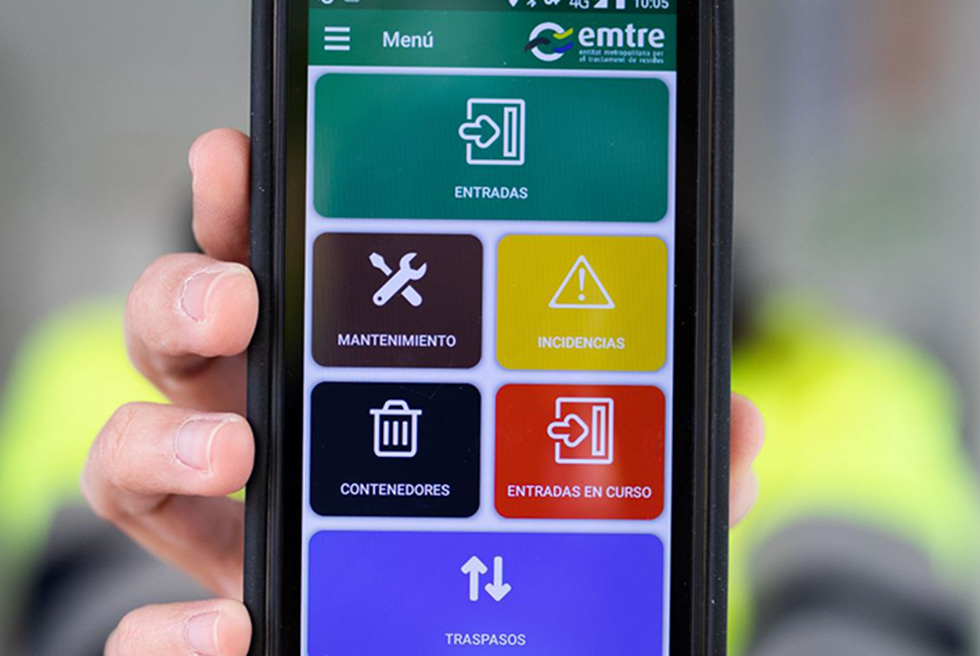 L'ús de l'app de l'EMTRE donarà bonificacions en la taxa TAMER