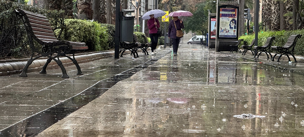 L'episodi de pluges deixa 62 litres en 12 hores