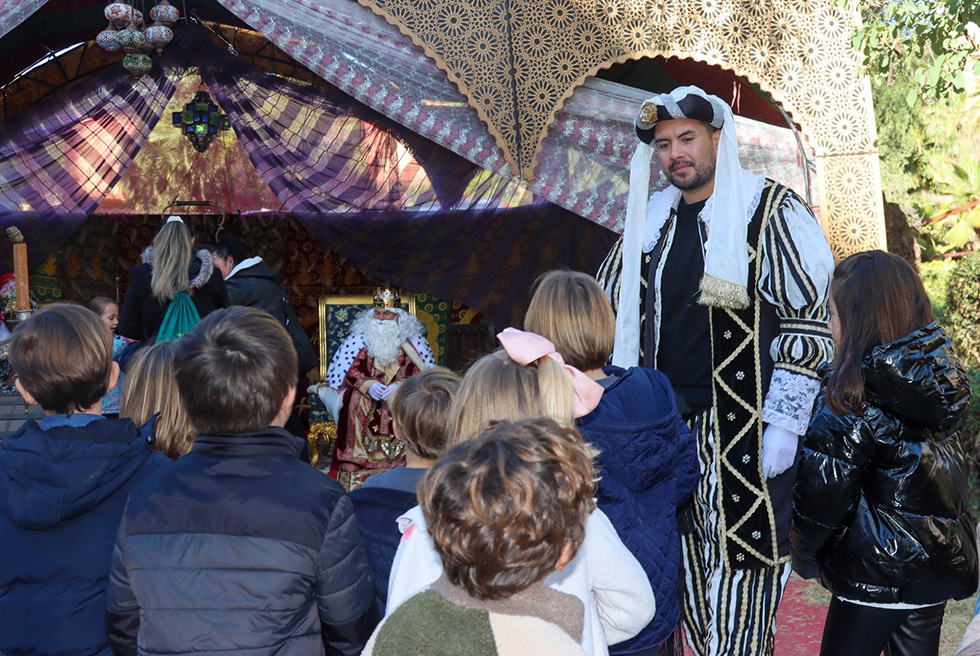 Melcior, Gaspar i Baltasar descansaran en el Campament Reial a la Plaça Amèrica